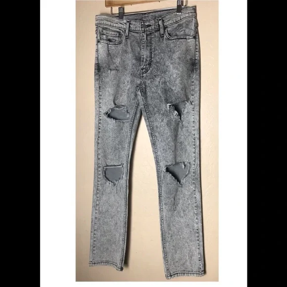 LEVI'S Acid Wash Distressed  SAMPLE/PROTYPE Jeans 32x32 - Picture 11 of 12